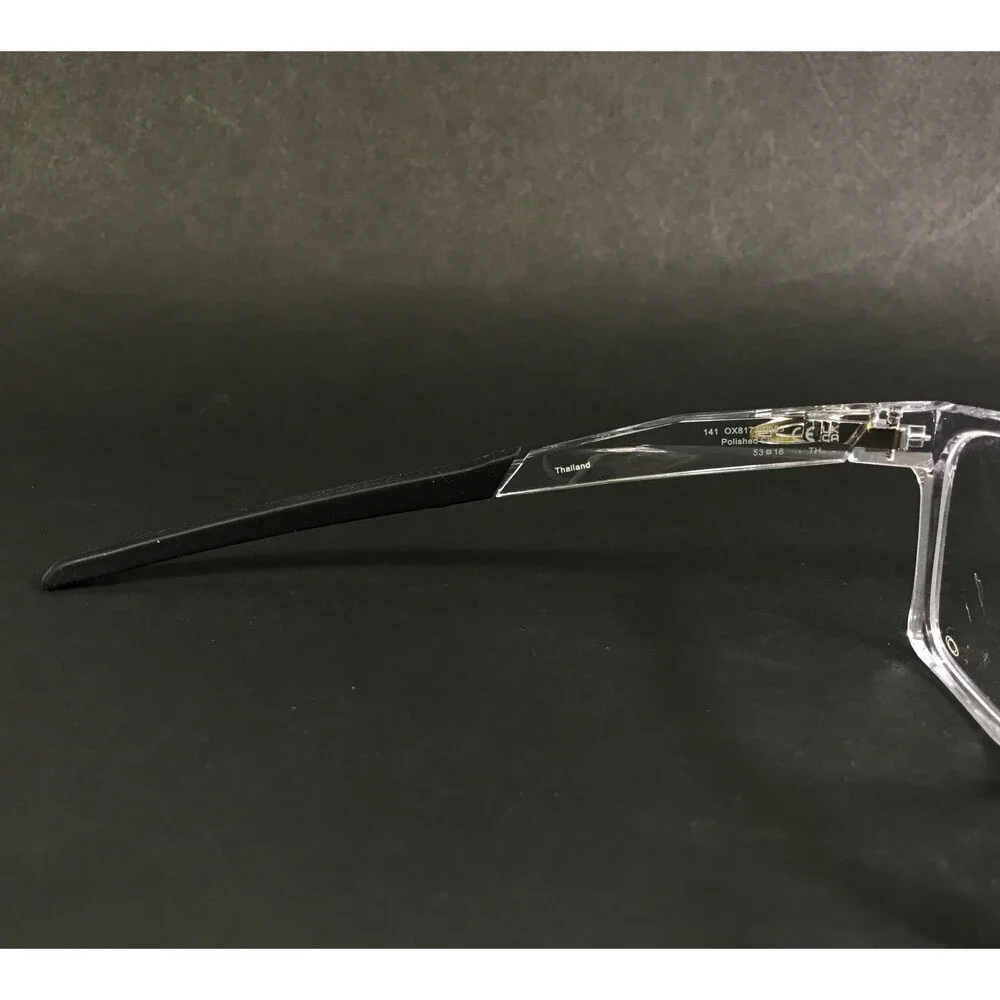 Oakley Eyeglasses Frames Activate OX8173-0953 Polished Clear Square 53-16-141